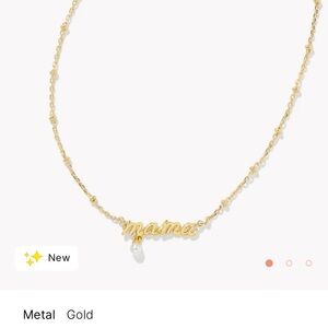NWT Kendra Scott ‘mama’ necklace